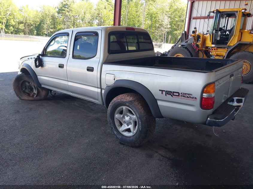 2002 Toyota Tacoma VIN 5TEHN72N72Z131158 IAAI salvage auction — LEFT FRONT, Clear (New York), sold $2,875 on 2026-07-16 (photo 3)
