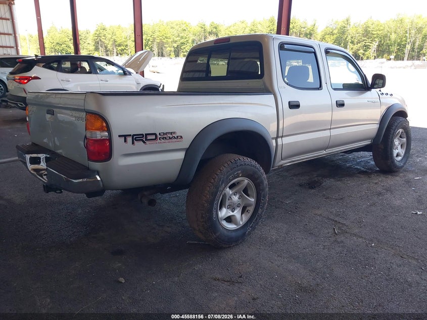 2002 Toyota Tacoma VIN 5TEHN72N72Z131158 IAAI salvage auction — LEFT FRONT, Clear (New York), sold $2,875 on 2026-07-16 (photo 4)