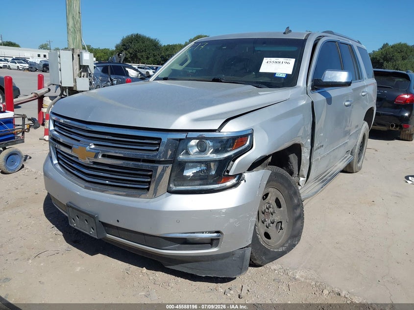 2015 Chevrolet Tahoe VIN 1GNSCCKC2FR129426 IAAI salvage auction — LEFT FRONT, Original (Texas), sold $2,075 on 2026-08-20 (photo 2)