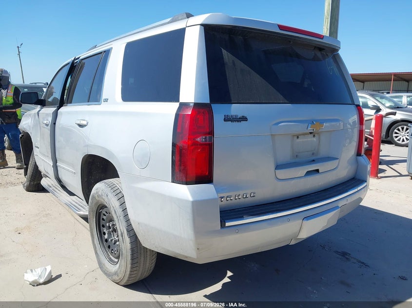 2015 Chevrolet Tahoe VIN 1GNSCCKC2FR129426 IAAI salvage auction — LEFT FRONT, Original (Texas), sold $2,075 on 2026-08-20 (photo 3)