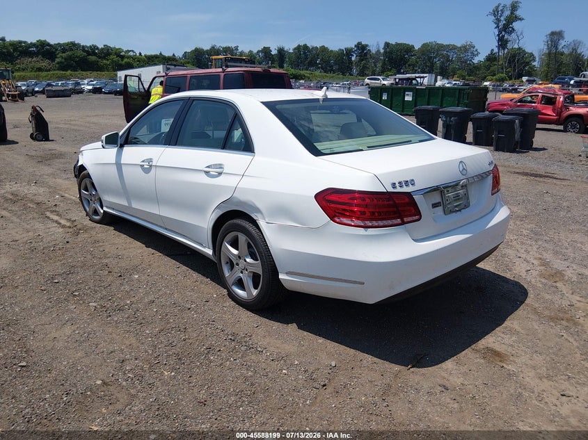 2014 Mercedes-benz E-klasse VIN WDDHF8JB4EA799904 IAAI salvage auction — LEFT FRONT, Salvage (New Jersey), sold $2,550 on 2026-08-01 (photo 3)
