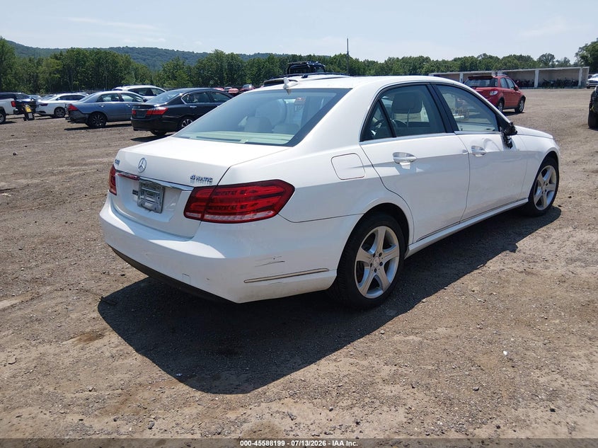 2014 Mercedes-benz E-klasse VIN WDDHF8JB4EA799904 IAAI salvage auction — LEFT FRONT, Salvage (New Jersey), sold $2,550 on 2026-08-01 (photo 4)