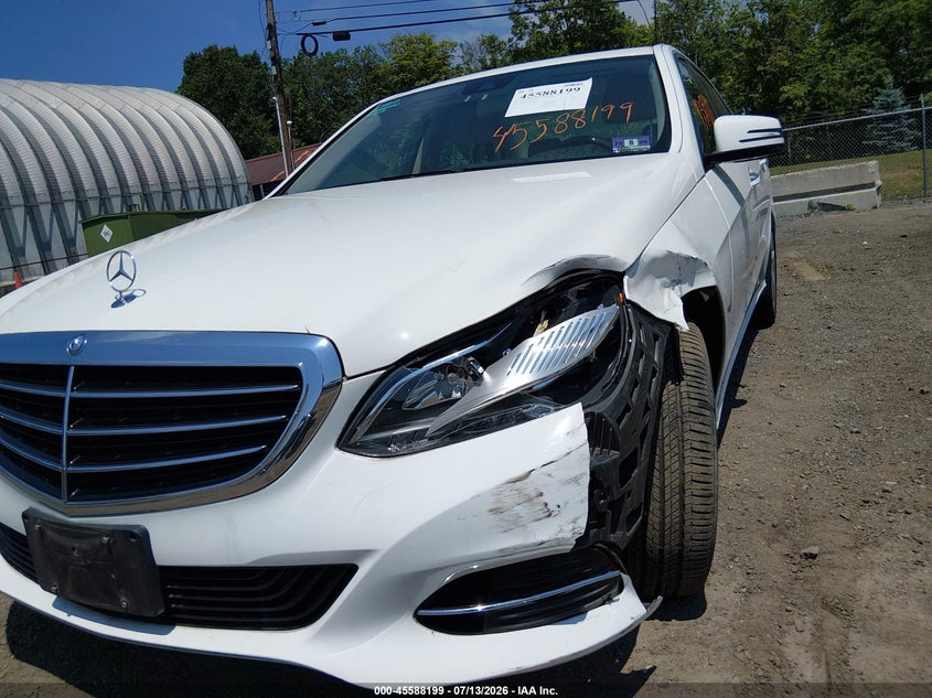 2014 Mercedes-benz E-klasse VIN WDDHF8JB4EA799904 IAAI salvage auction — LEFT FRONT, Salvage (New Jersey), sold $2,550 on 2026-08-01 (photo 6)