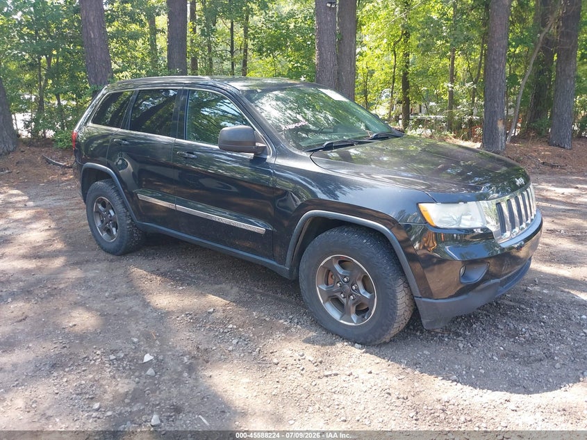 2012 Jeep Grand cherokee VIN 1C4RJFAG2CC333273 IAAI salvage auction — FRONT & REAR, Clear (Virginia), sold $1,525 on 2026-08-15 (photo 1)
