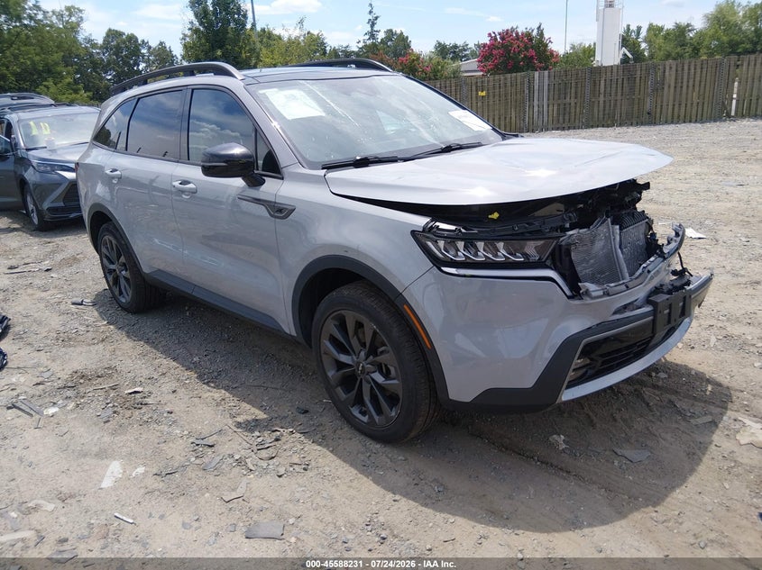 2022 Kia Sorento VIN 5XYRHDLF6NG117803 IAAI salvage auction — FRONT END, Salvage (Virginia), sold $8,400 on 2026-07-31 (photo 1)
