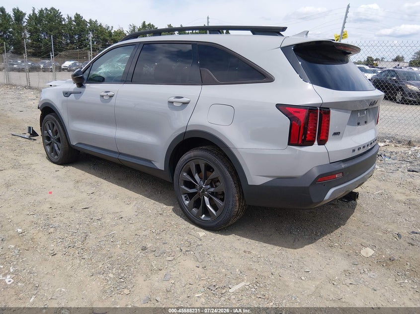 2022 Kia Sorento VIN 5XYRHDLF6NG117803 IAAI salvage auction — FRONT END, Salvage (Virginia), sold $8,400 on 2026-07-31 (photo 3)