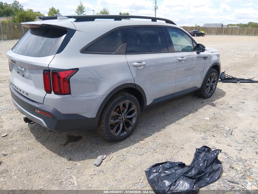 2022 Kia Sorento VIN 5XYRHDLF6NG117803 IAAI salvage auction — FRONT END, Salvage (Virginia), sold $8,400 on 2026-07-31 (photo 4)