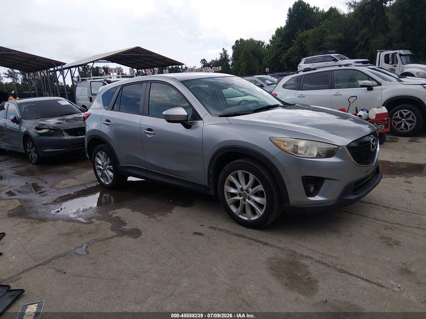 2014 Mazda Cx-5 VIN JM3KE2DY5E0321620 IAAI salvage auction — REAR END, Salvage Title, sold $3,200 on 2026-07-30 (photo 1)