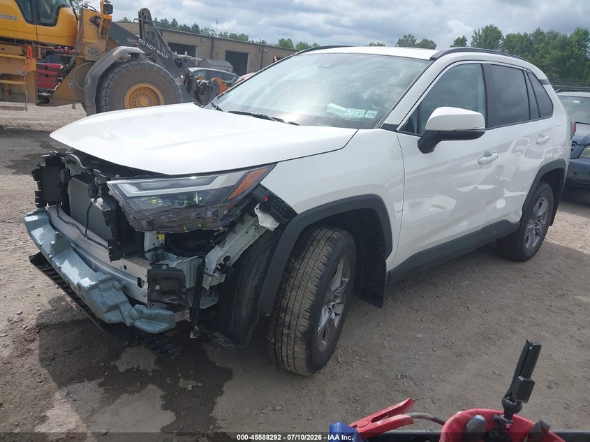 2025 Toyota Rav 4 VIN 2T3P1RFV2SC552747 IAAI salvage auction — FRONT END, Mv-907A (New York), sold $12,200 on 2026-07-29 (photo 2)