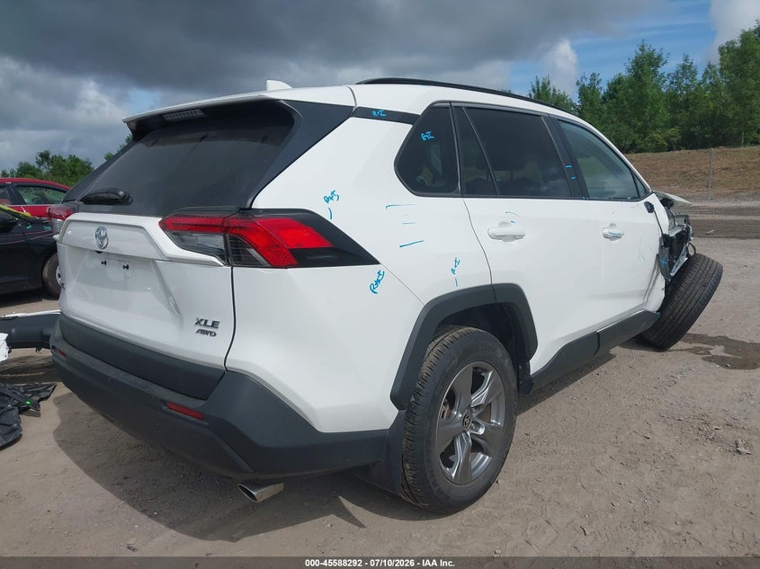 2025 Toyota Rav 4 VIN 2T3P1RFV2SC552747 IAAI salvage auction — FRONT END, Mv-907A (New York), sold $12,200 on 2026-07-29 (photo 4)