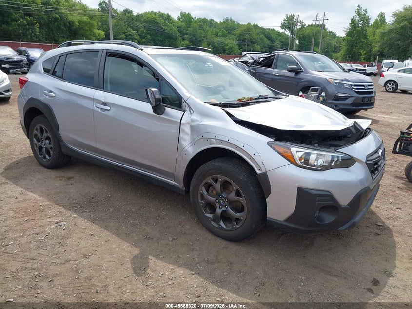 2023 Subaru Xv VIN JF2GTHSC2PH258707 IAAI salvage auction — STORM DAMAGE, Salvage (Idaho), sold $25 on 2026-07-29 (photo 1)