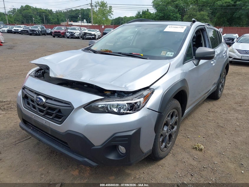 2023 Subaru Xv VIN JF2GTHSC2PH258707 IAAI salvage auction — STORM DAMAGE, Salvage (Idaho), sold $25 on 2026-07-29 (photo 6)