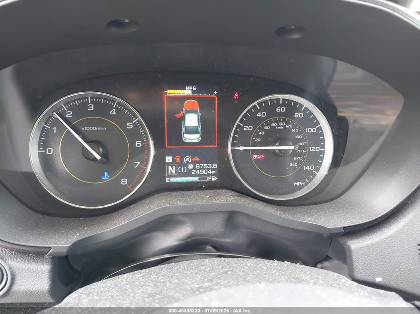 2023 Subaru Xv VIN JF2GTHSC2PH258707 IAAI salvage auction — STORM DAMAGE, Salvage (Idaho), sold $25 on 2026-07-29 (photo 7)