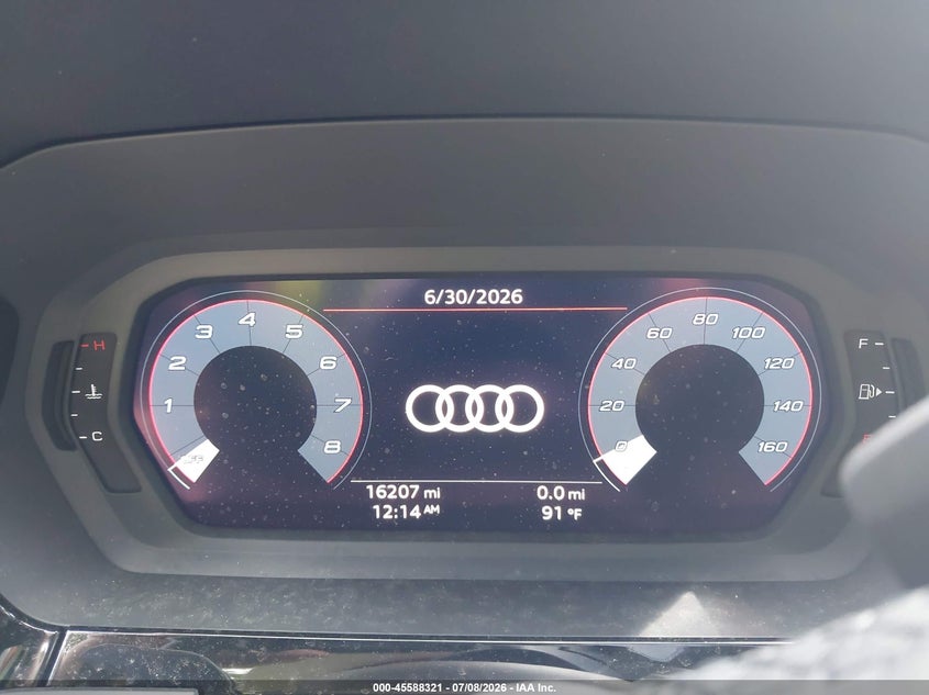 2025 Audi A3 VIN WAUHUDGY3SA077823 IAAI salvage auction — FRONT END, Salvage Title, sold $5,100 on 2026-08-01 (photo 7)