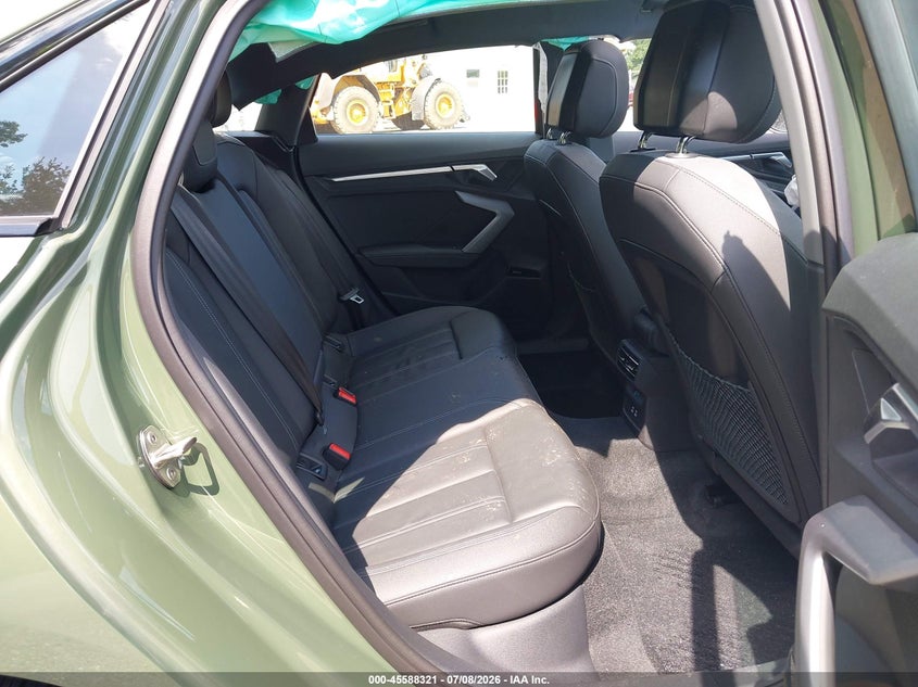 2025 Audi A3 VIN WAUHUDGY3SA077823 IAAI salvage auction — FRONT END, Salvage Title, sold $5,100 on 2026-08-01 (photo 8)