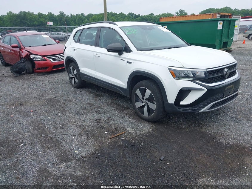 2024 Volkswagen Taos VIN 3VV8X7B22RM030053 — IAAI salvage auction photo