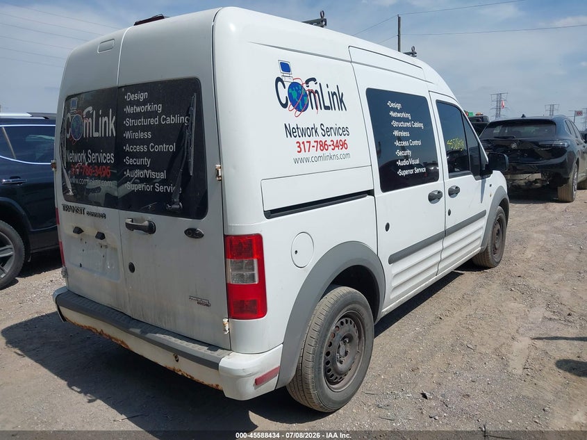 2012 Ford Transit VIN NM0LS6BN8CT084071 IAAI salvage auction — REAR END, Clear (Indiana), sold $475 on 2026-07-15 (photo 4)
