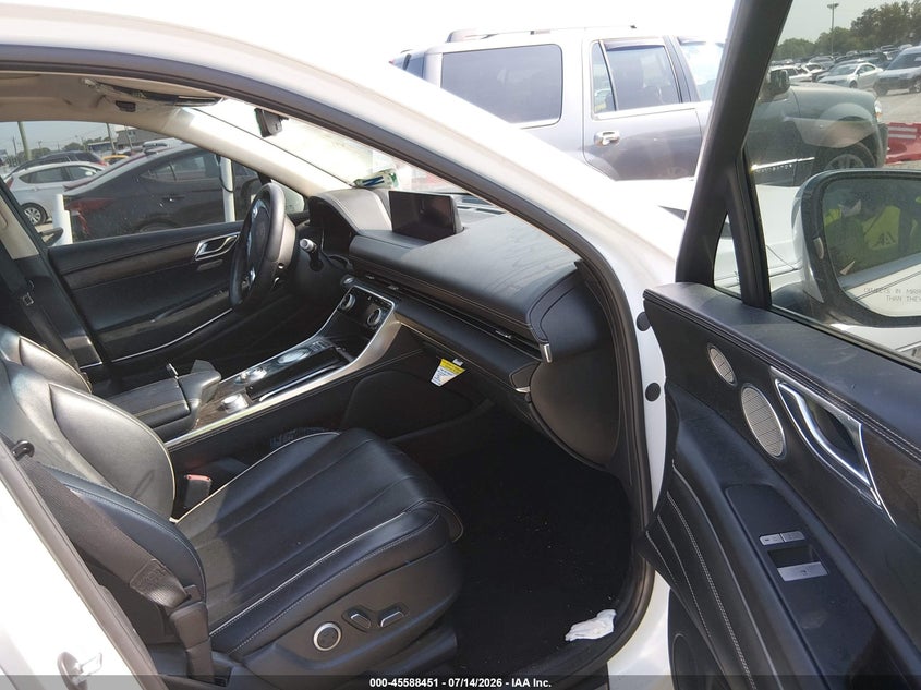 2021 Genesis Gv80 VIN KMUHCESC4MU038602 IAAI salvage auction — SIDE, Wait Title, sold $10,450 on 2026-09-08 (photo 5)