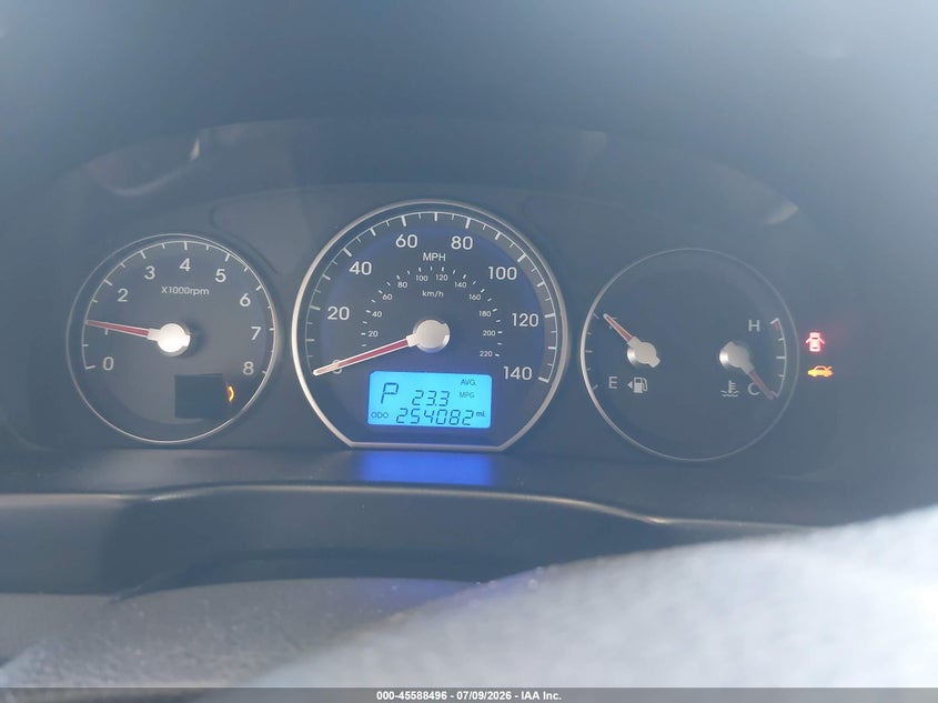 2012 Hyundai Santa fe VIN 5XYZKDAG7CG152764 IAAI salvage auction — FRONT END, Rebuildable (Florida), sold $525 on 2026-07-28 (photo 7)