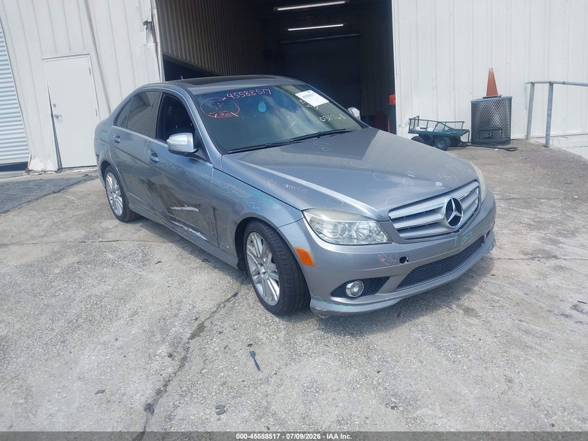 2008 Mercedes-benz C class VIN WDDGF54X88R031768 IAAI salvage auction — RIGHT SIDE, Salvage (Georgia), sold $750 on 2026-08-05 (photo 1)