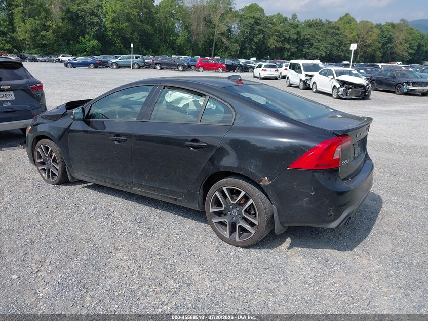 2018 Volvo S60 VIN YV126MFL2J2458767 IAAI salvage auction — FRONT & REAR, Wait Title, sold $450 on 2026-08-18 (photo 3)