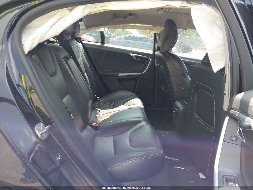 2018 Volvo S60 VIN YV126MFL2J2458767 IAAI salvage auction — FRONT & REAR, Wait Title, sold $450 on 2026-08-18 (photo 8)