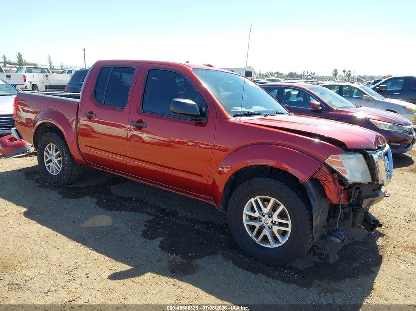 2014 Nissan Navara (frontier) VIN 1N6AD0ERXEN772318 IAAI salvage auction — FRONT END, Salvage Title, sold $2,550 on 2026-07-31 (photo 1)