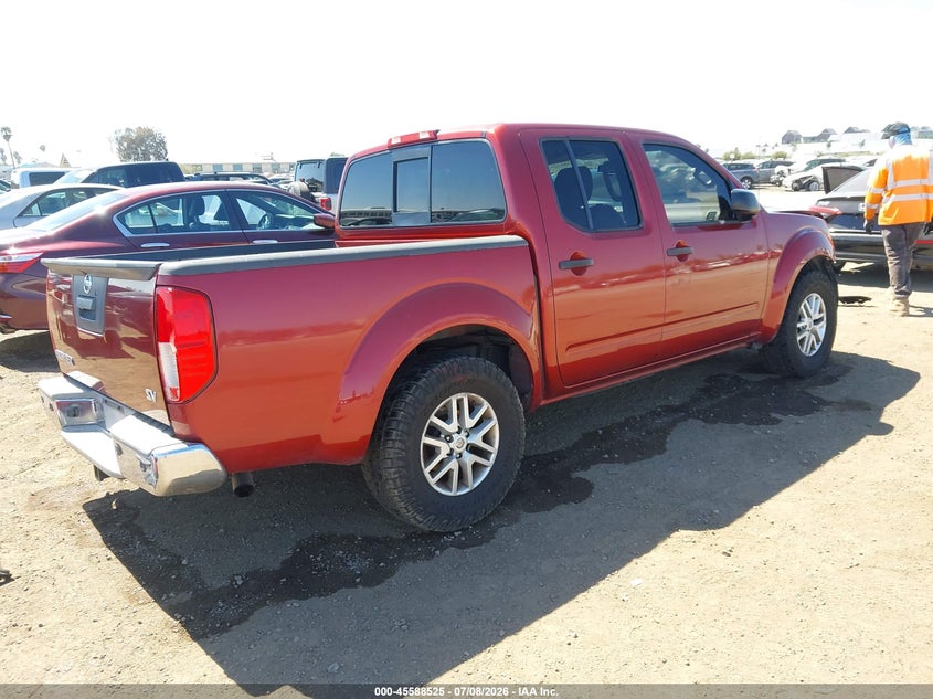 2014 Nissan Navara (frontier) VIN 1N6AD0ERXEN772318 IAAI salvage auction — FRONT END, Salvage Title, sold $2,550 on 2026-07-31 (photo 4)