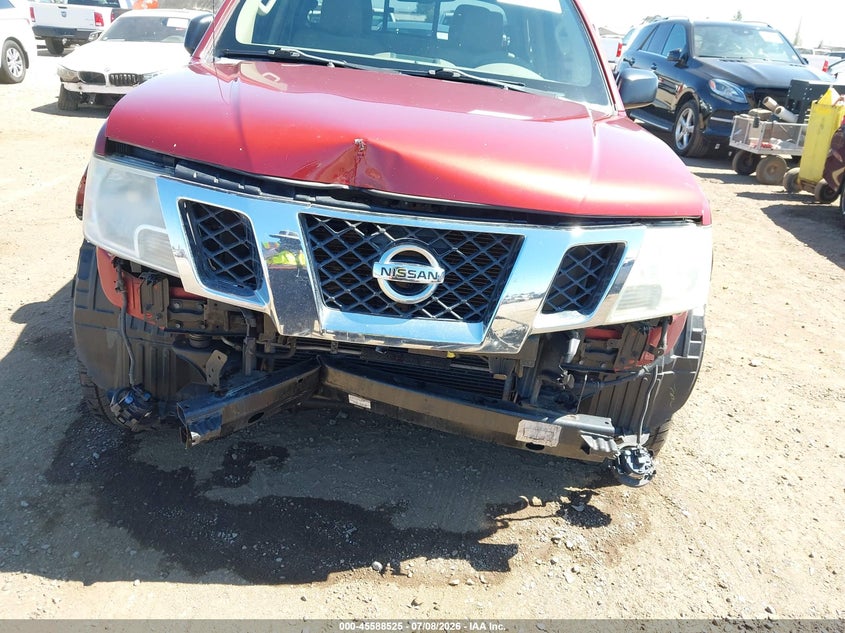2014 Nissan Navara (frontier) VIN 1N6AD0ERXEN772318 IAAI salvage auction — FRONT END, Salvage Title, sold $2,550 on 2026-07-31 (photo 6)