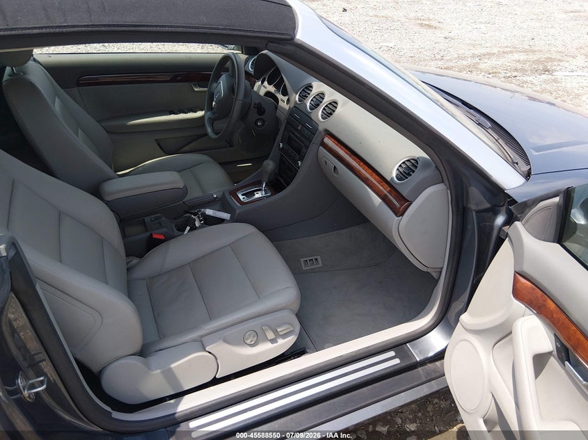 2007 Audi A4 VIN WAUAF48H57K020602 IAAI salvage auction — NORMAL WEAR, Clear (Tennessee), sold $8,100 on 2026-07-16 (photo 5)