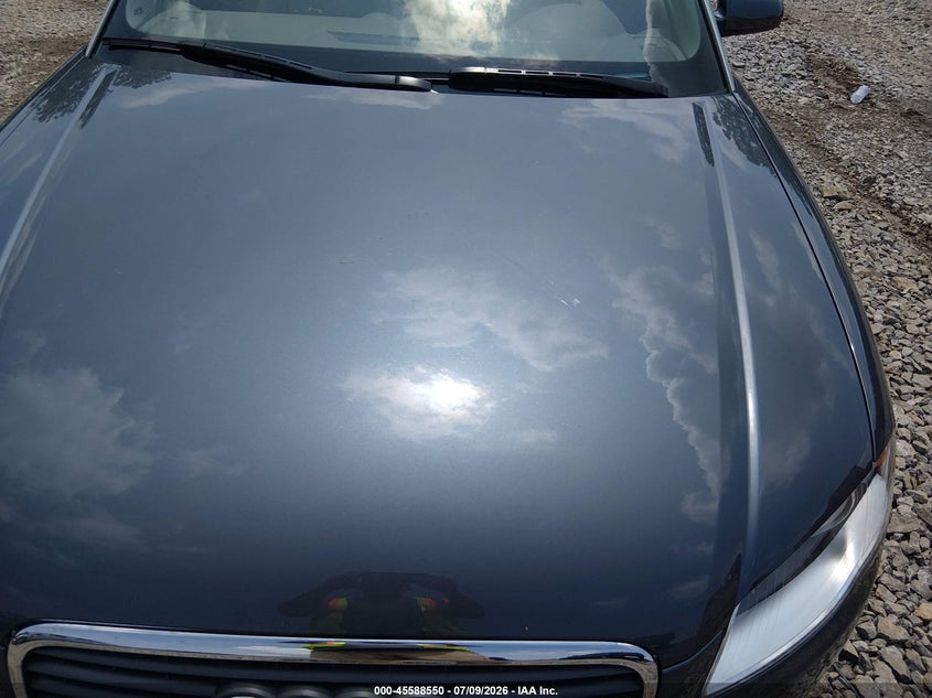 2007 Audi A4 VIN WAUAF48H57K020602 IAAI salvage auction — NORMAL WEAR, Clear (Tennessee), sold $8,100 on 2026-07-16 (photo 6)