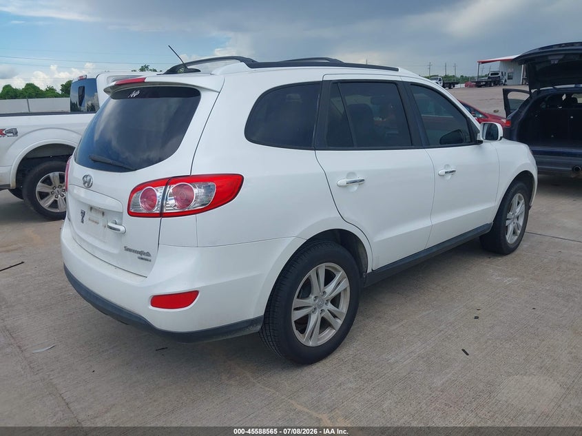 2011 Hyundai Santa fe VIN 5XYZK3AB5BG091119 IAAI salvage auction — NORMAL WEAR, Original (Texas), sold $525 on 2026-07-17 (photo 4)