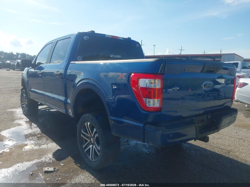 2023 Ford F-150 VIN 1FTFW1E54PKG13109 IAAI salvage auction — FRONT END, Salvage Title, sold $7,800 on 2026-09-04 (photo 3)