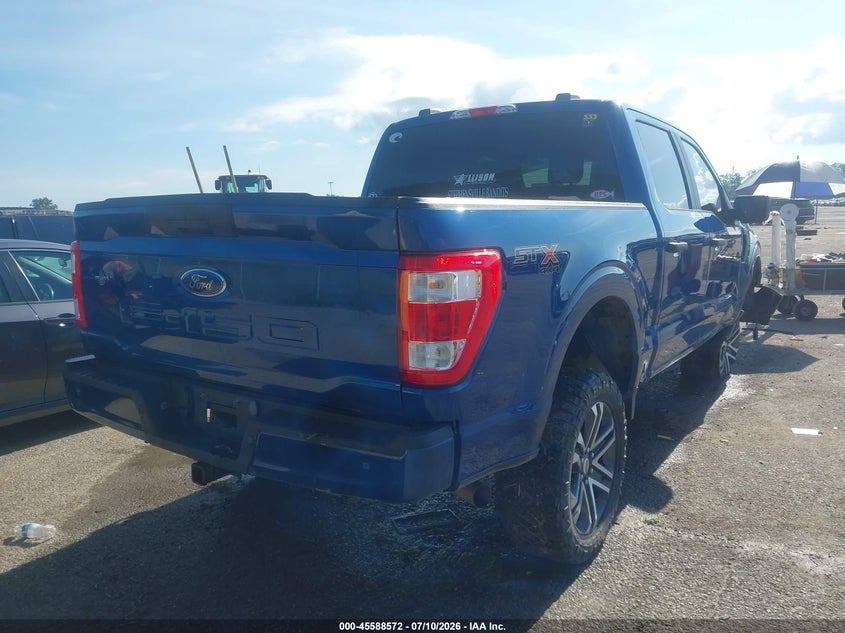 2023 Ford F-150 VIN 1FTFW1E54PKG13109 IAAI salvage auction — FRONT END, Salvage Title, sold $7,800 on 2026-09-04 (photo 4)
