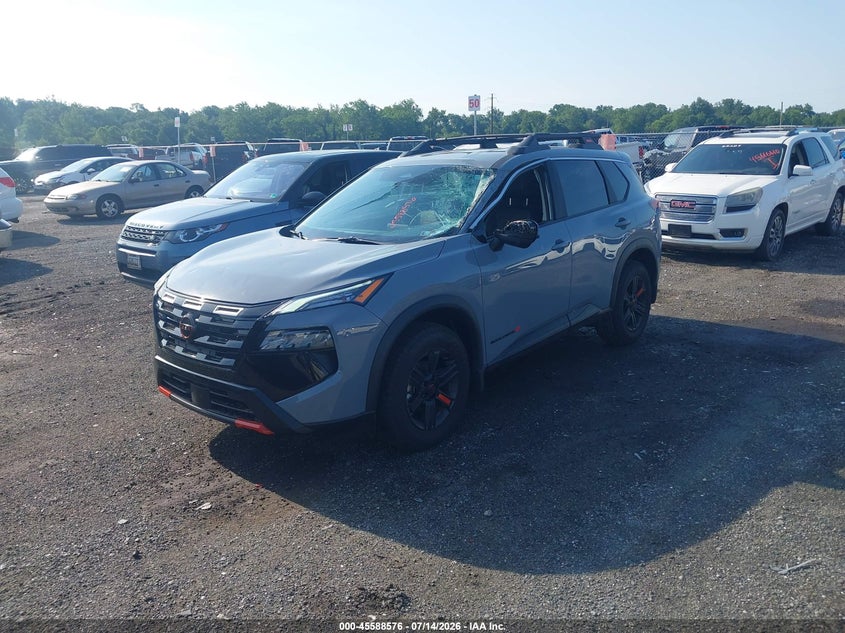 2026 Nissan Rogue VIN 5N1BT3BB2TC780727 IAAI salvage auction — FRONT END, Salvage (Idaho), sold $25 on 2026-09-24 (photo 2)