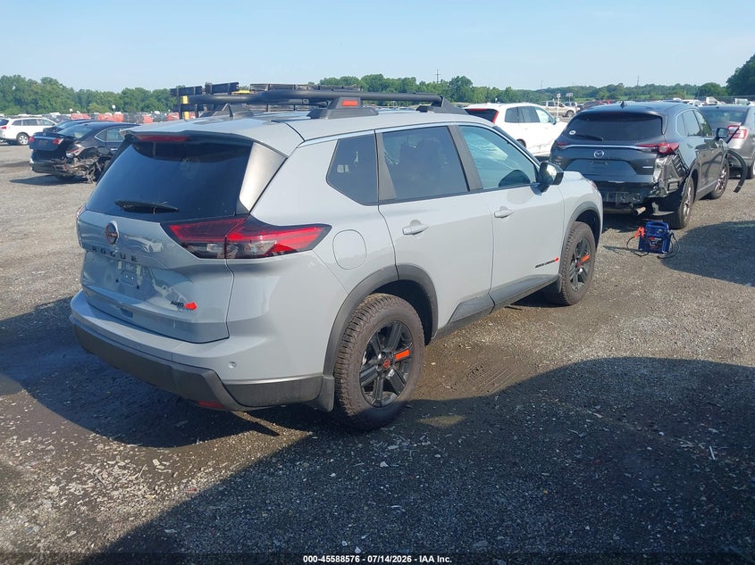 2026 Nissan Rogue VIN 5N1BT3BB2TC780727 IAAI salvage auction — FRONT END, Salvage (Idaho), sold $25 on 2026-09-24 (photo 4)