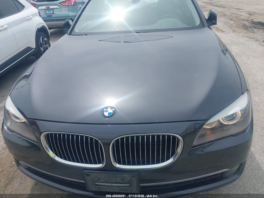 2012 BMW 7er VIN WBAKC8C51CC437074 IAAI salvage auction — NORMAL WEAR, Clear (Illinois), sold $975 on 2026-07-29 (photo 6)