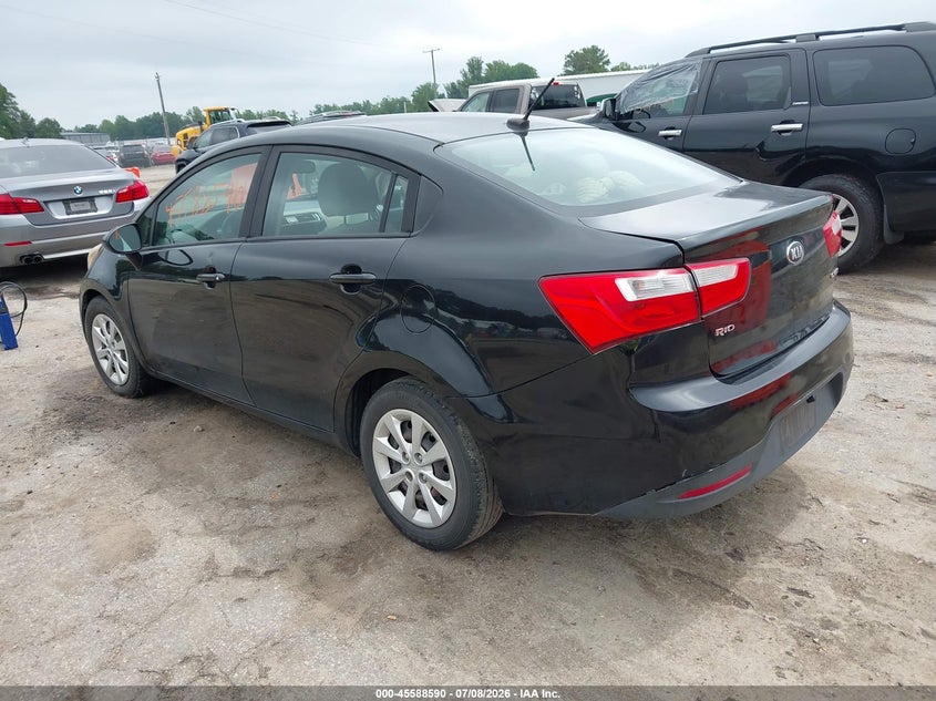 2017 Kia Rio VIN KNADM4A37H6005479 IAAI salvage auction — NORMAL WEAR, Clear (Virginia), sold $325 on 2026-07-24 (photo 3)