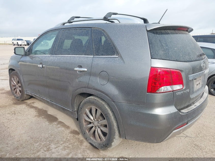 2012 Kia Sorento VIN 5XYKW4A26CG234818 IAAI salvage auction — NORMAL WEAR, Original (Texas), sold $1,400 on 2026-07-29 (photo 3)