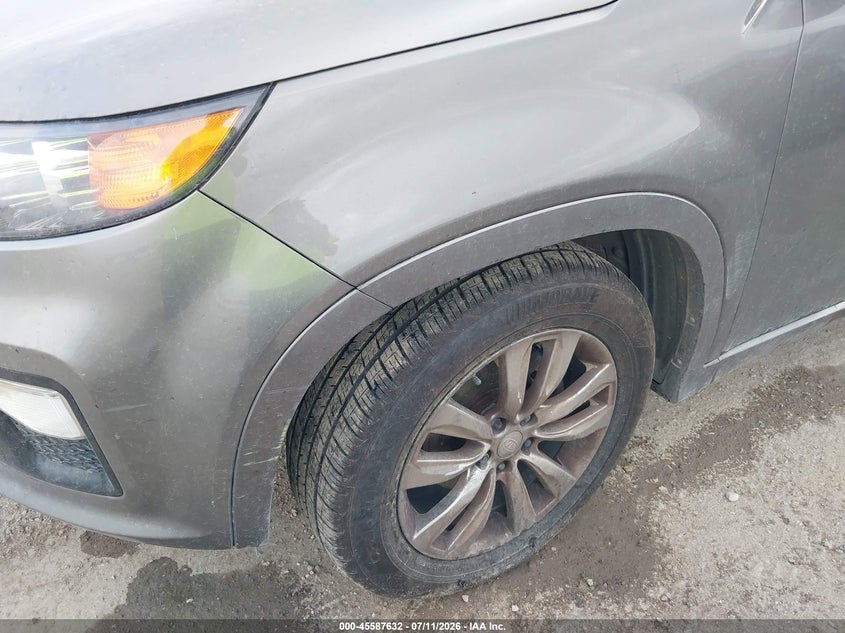 2012 Kia Sorento VIN 5XYKW4A26CG234818 IAAI salvage auction — NORMAL WEAR, Original (Texas), sold $1,400 on 2026-07-29 (photo 6)