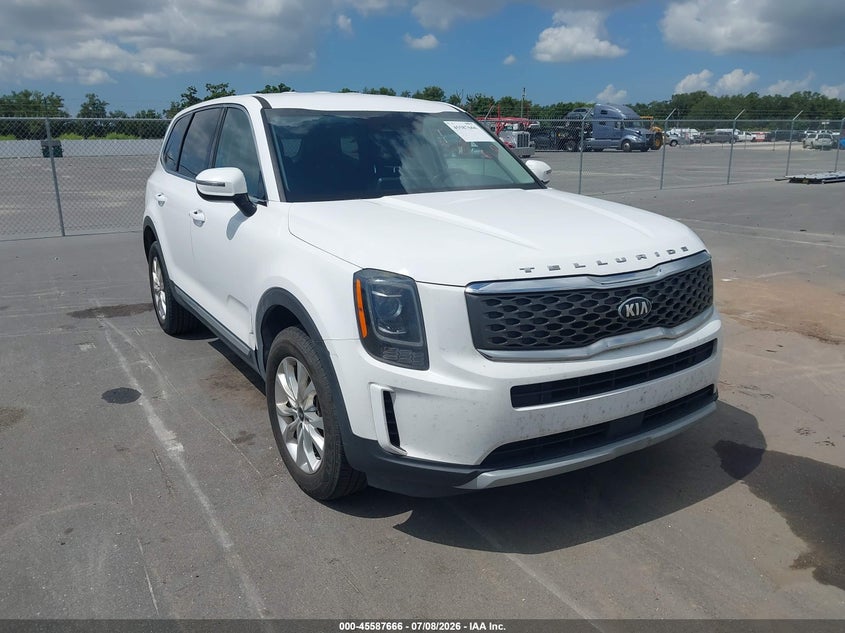 2021 Kia Telluride VIN 5XYP24HC4MG172028 IAAI salvage auction — NORMAL WEAR, Clear (Florida), sold $5,075 on 2026-07-29 (photo 1)