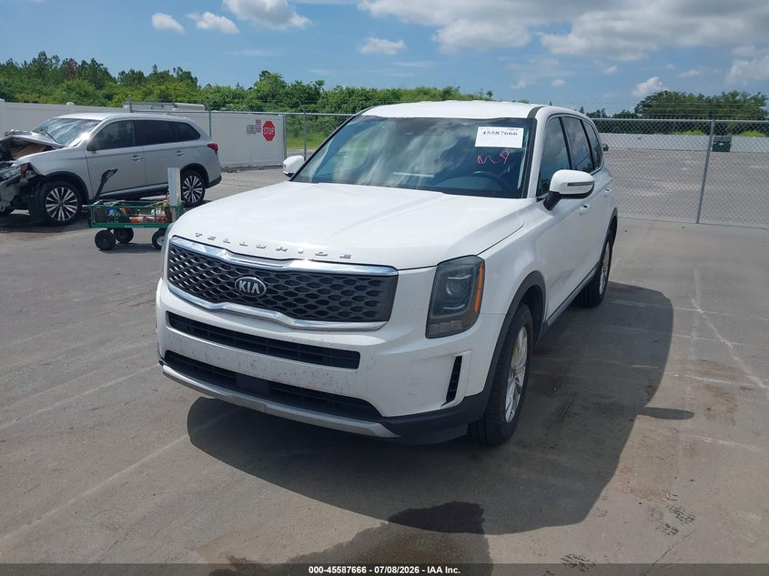 2021 Kia Telluride VIN 5XYP24HC4MG172028 IAAI salvage auction — NORMAL WEAR, Clear (Florida), sold $5,075 on 2026-07-29 (photo 2)