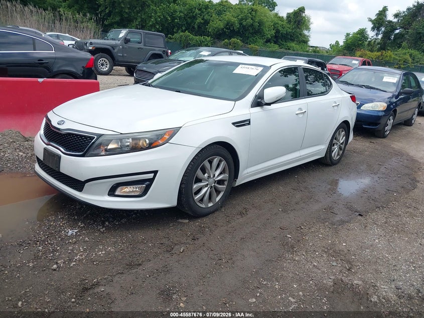 2015 Kia Optima VIN 5XXGN4A70FG410081 IAAI salvage auction — REAR END, Salvage - Greater Than 75% (Maryland), sold $25 on 2026-07-23 (photo 2)