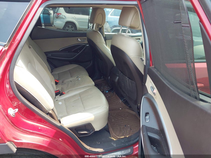 2017 Hyundai Santa fe VIN 5XYZUDLB0HG436353 IAAI salvage auction — NORMAL WEAR, Clear (New Jersey), sold $1,350 on 2026-07-20 (photo 8)
