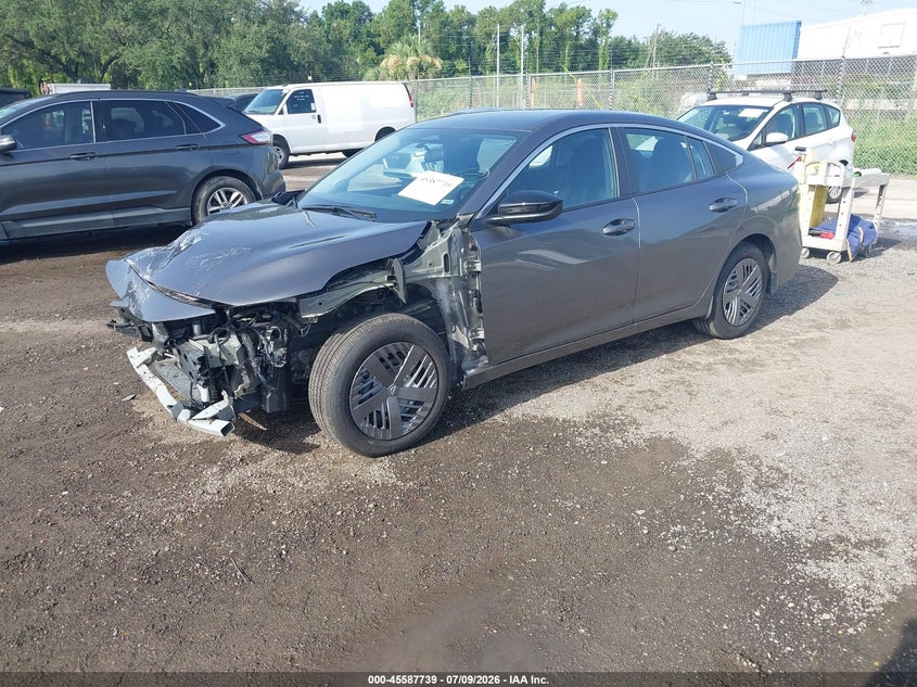 2026 Nissan Sentra VIN 3N1AB9CV8TY206383 IAAI salvage auction — FRONT END, Salvage (Missouri), sold $9,500 on 2026-07-26 (photo 2)