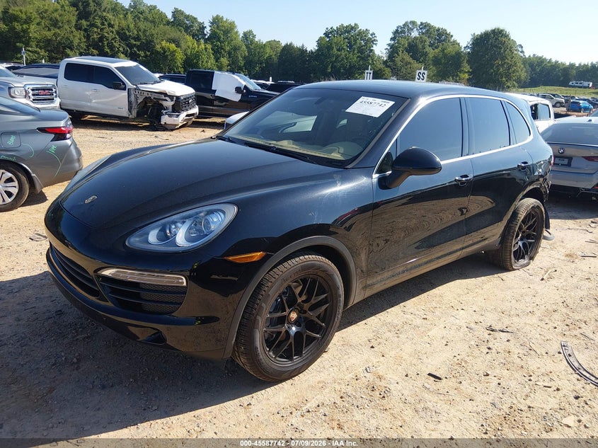2013 Porsche Cayenne VIN WP1AA2A22DLA08505 IAAI salvage auction — LEFT REAR, Salvage (North Carolina), sold $2,650 on 2026-08-07 (photo 2)