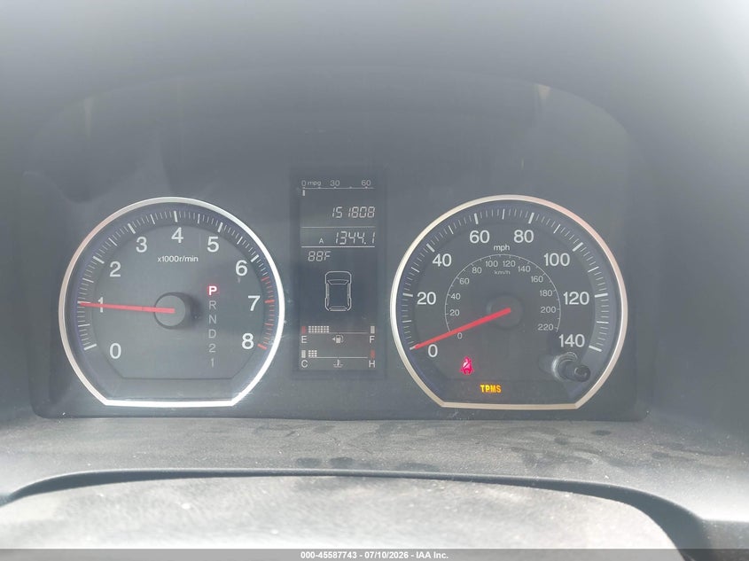 2009 Honda Cr-v VIN JHLRE387X9C003241 IAAI salvage auction — NORMAL WEAR, Clear (Illinois), sold $1,400 on 2026-07-28 (photo 7)