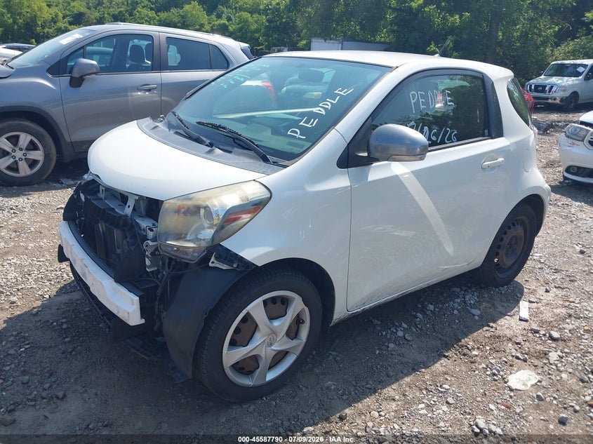 2014 Scion Iq VIN JTNJJXB03EJ030470 IAAI salvage auction — NORMAL WEAR, Clear (Tennessee), sold $425 on 2026-07-30 (photo 2)