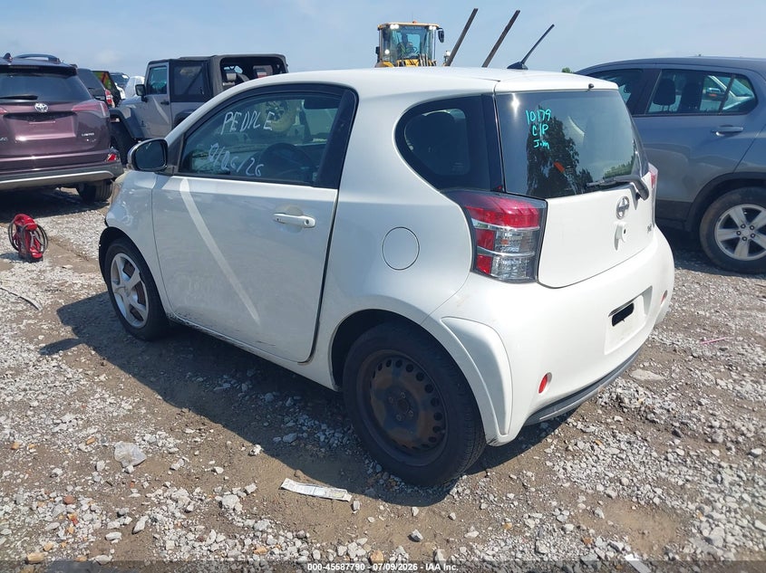 2014 Scion Iq VIN JTNJJXB03EJ030470 IAAI salvage auction — NORMAL WEAR, Clear (Tennessee), sold $425 on 2026-07-30 (photo 3)