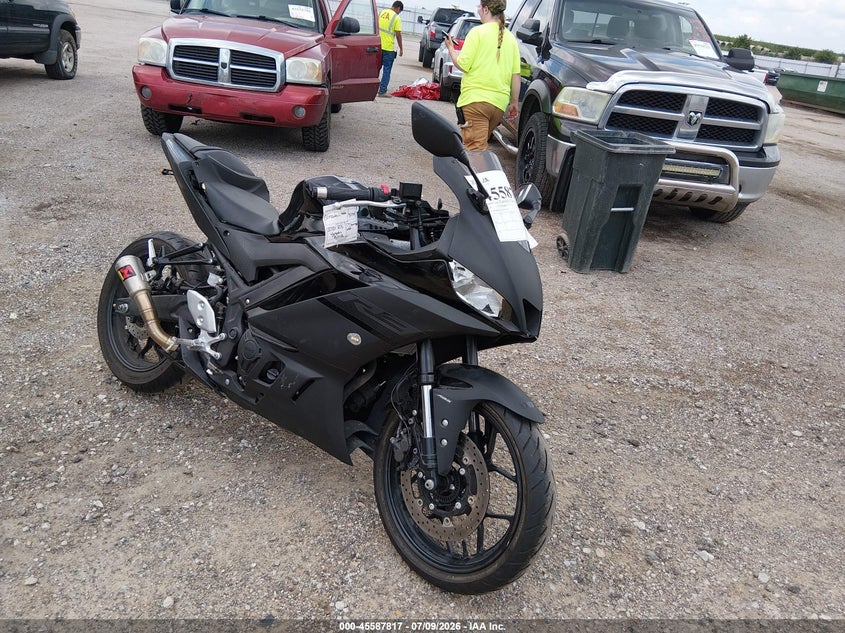 2020 Yamaha Yzf VIN MH3RH18Y1LK003256 IAAI salvage auction — THEFT, Certificate Of Title (Nebraska), sold $1,150 on 2026-07-29 (photo 1)